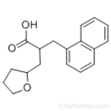 2-acido furanpropanoico, tetraidro-a- (1-naftalenilmetile) - CAS 25379-26-4